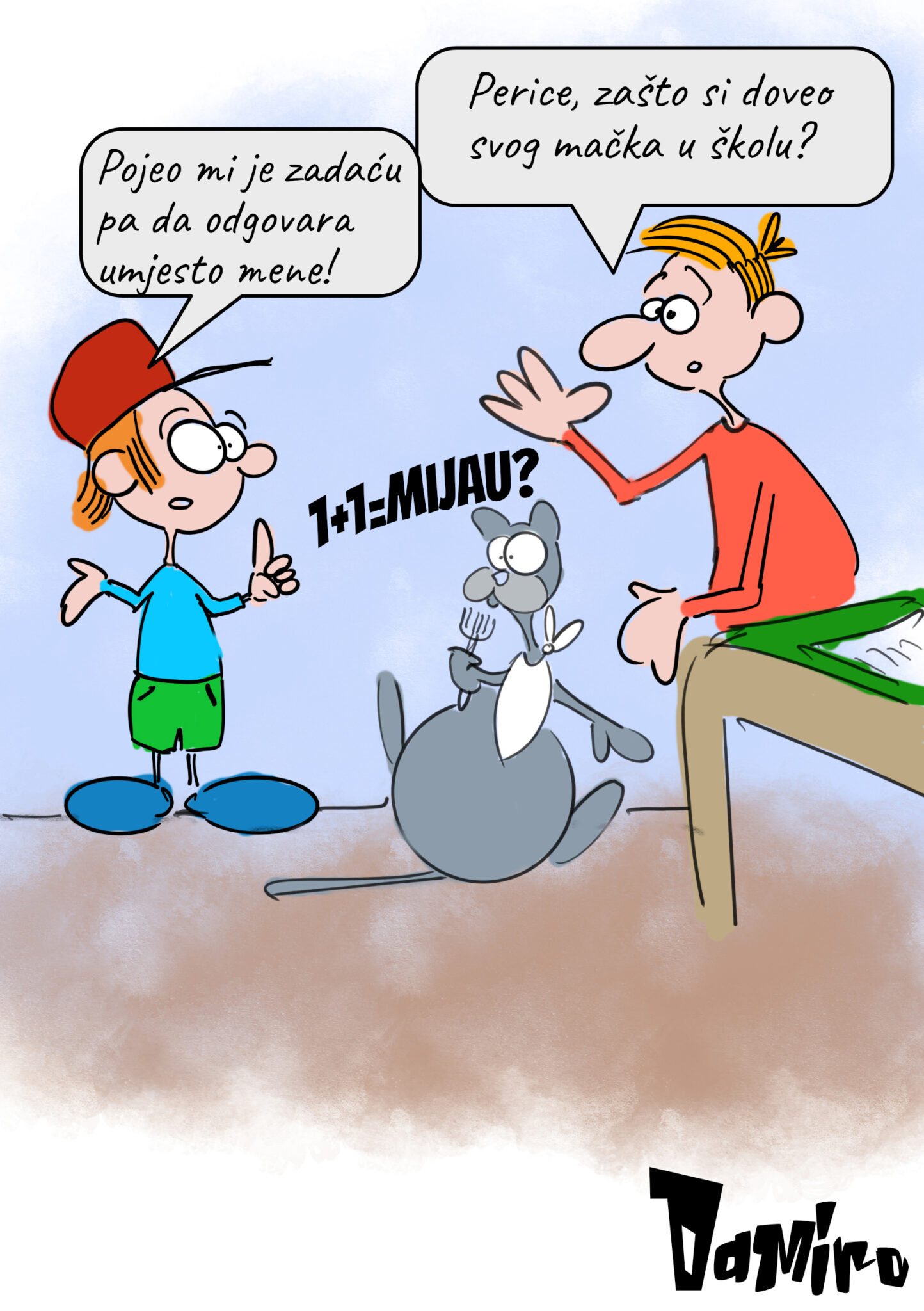 Perica i mačka